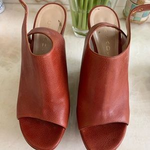 Casadei wedge shoes 8.5